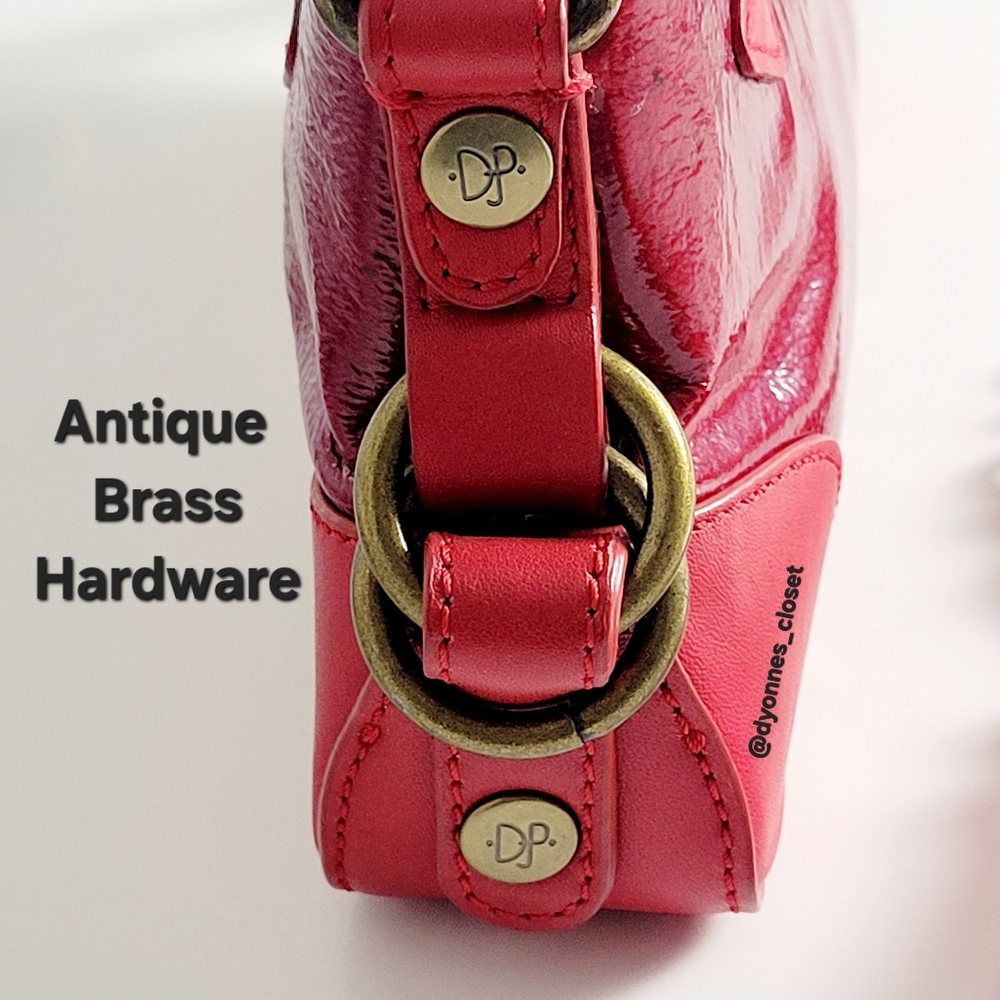 🔥NWT Donald J Pliner Patent Leather Wristlet Clutch - Picture 11 of 16